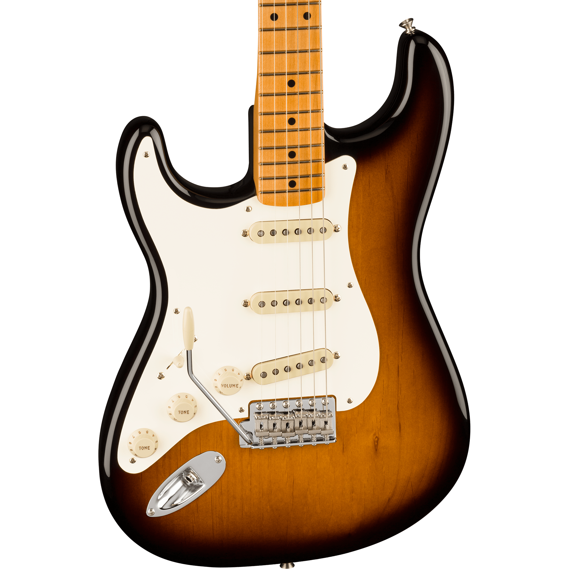Fender American Vintage II 1957 Stratocaster Left-Hand Electric Guitar,  2-Color Sunburst