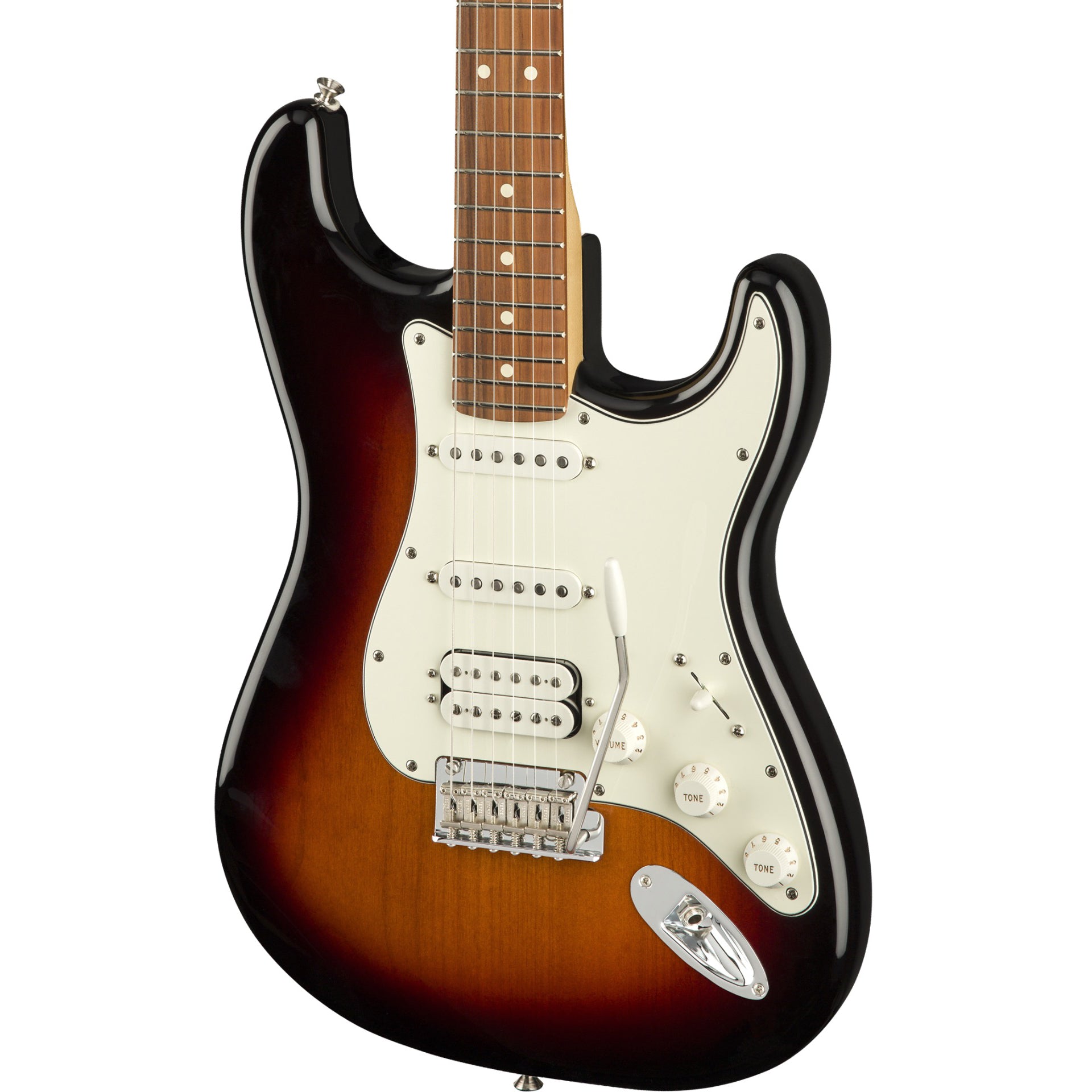 Fender Player Stratocaster® HSS Pau Ferro Electric Guitar, 3 Color