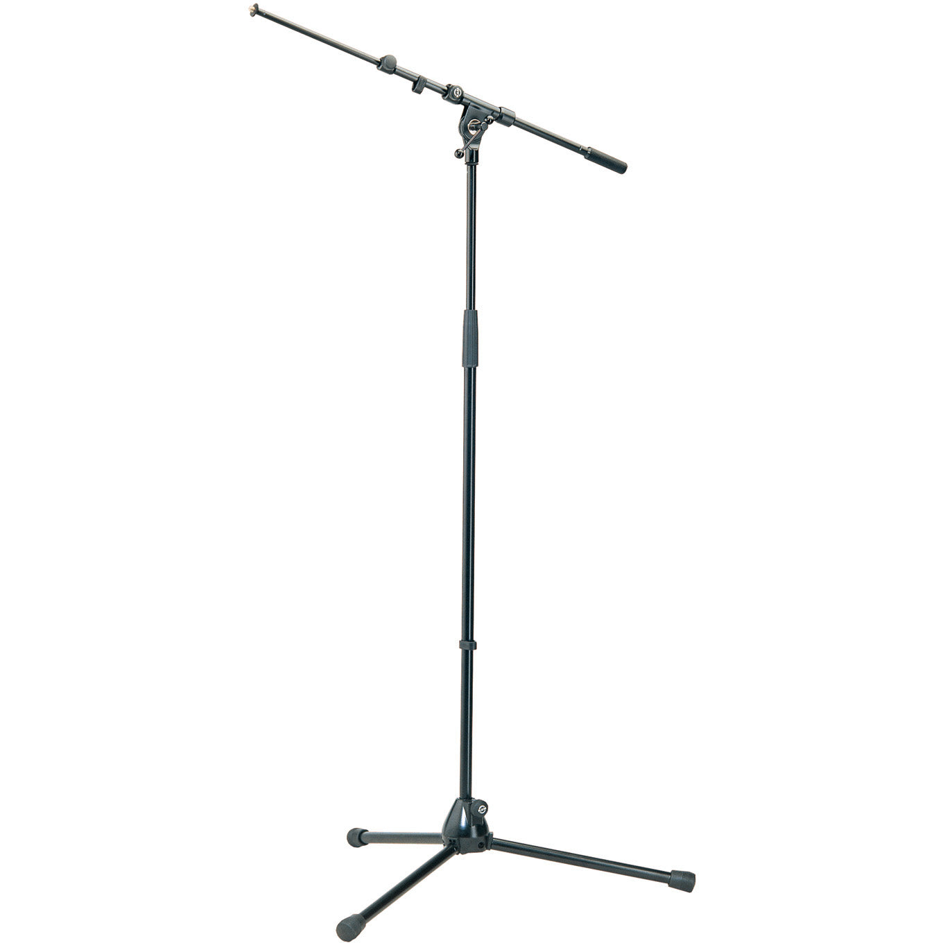 K&M 21090B Tripod Microphone Stand with Telescoping Boom – Alto Music