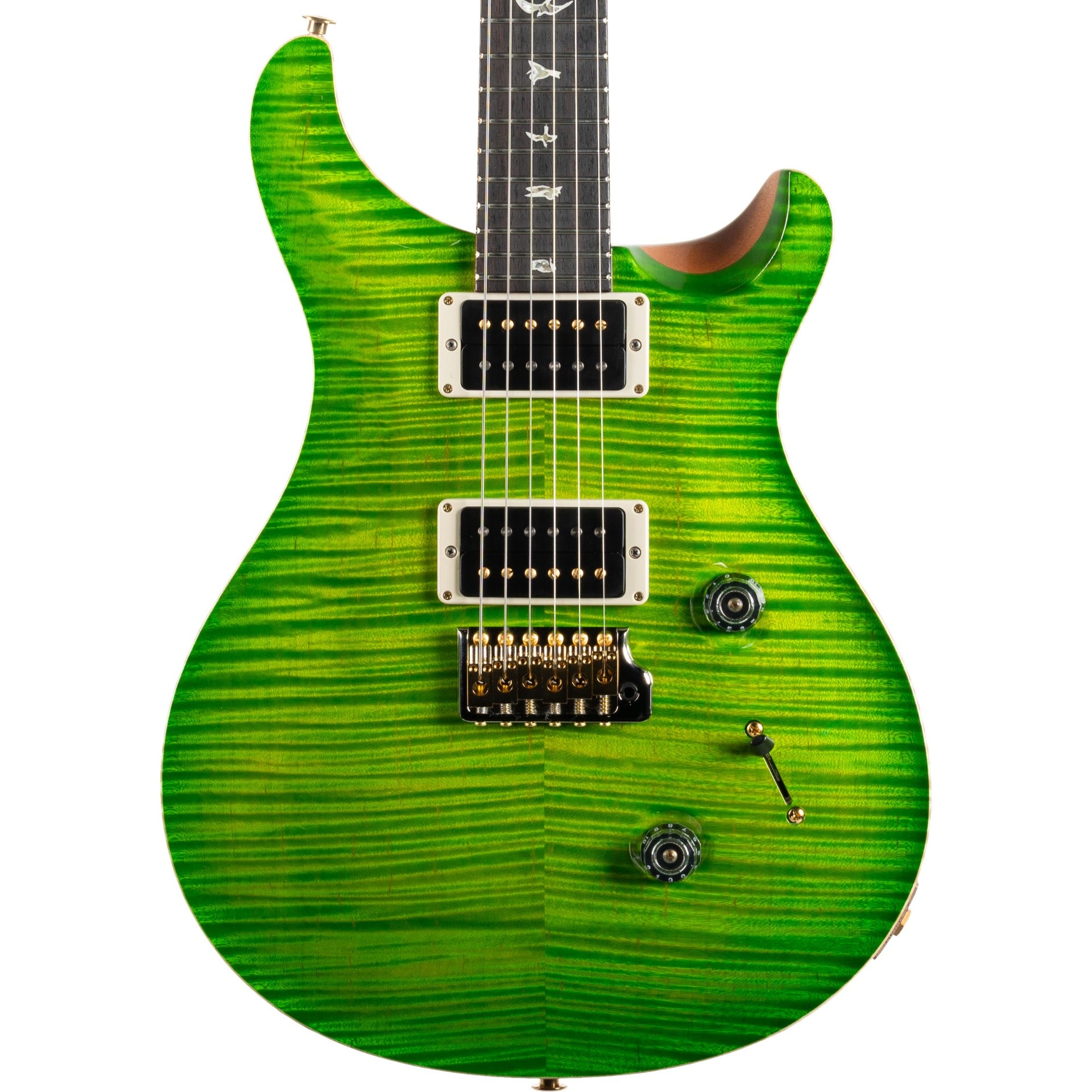 PRS Custom 24 10 Top Electric Guitar, Eriza Verde