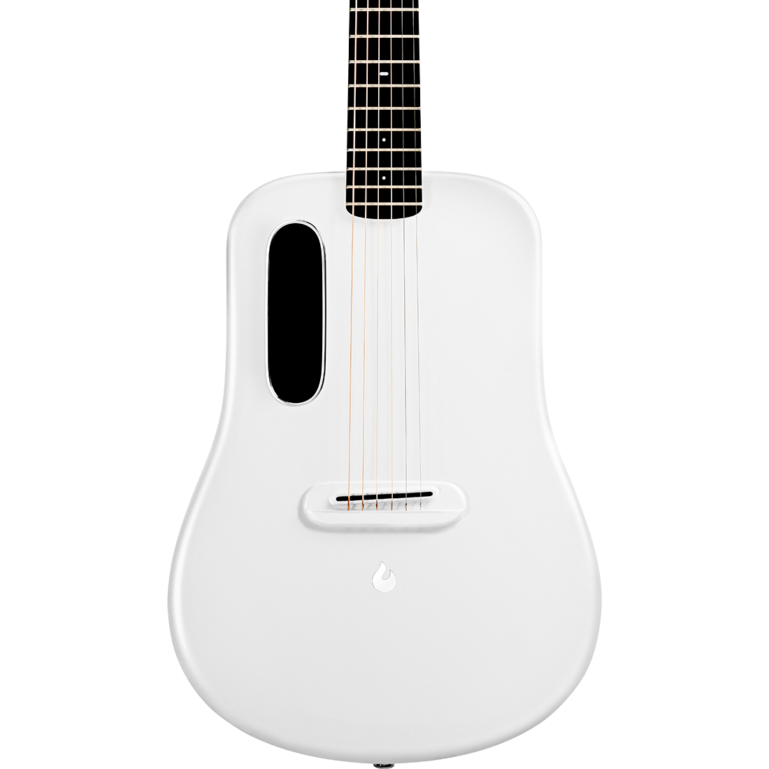 Lava Music Lava ME 3 36” Smart Guitar in White w/ Space Bag