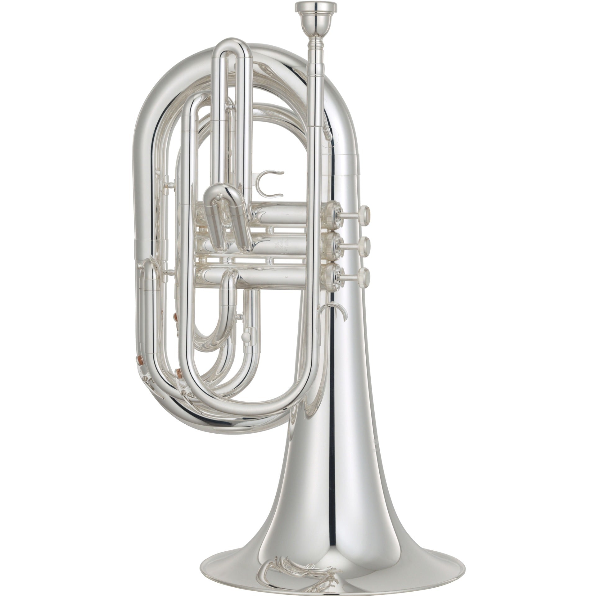 YamahaYBH301MS Marching Baritone Horn Bb Silver Plated – Alto Music