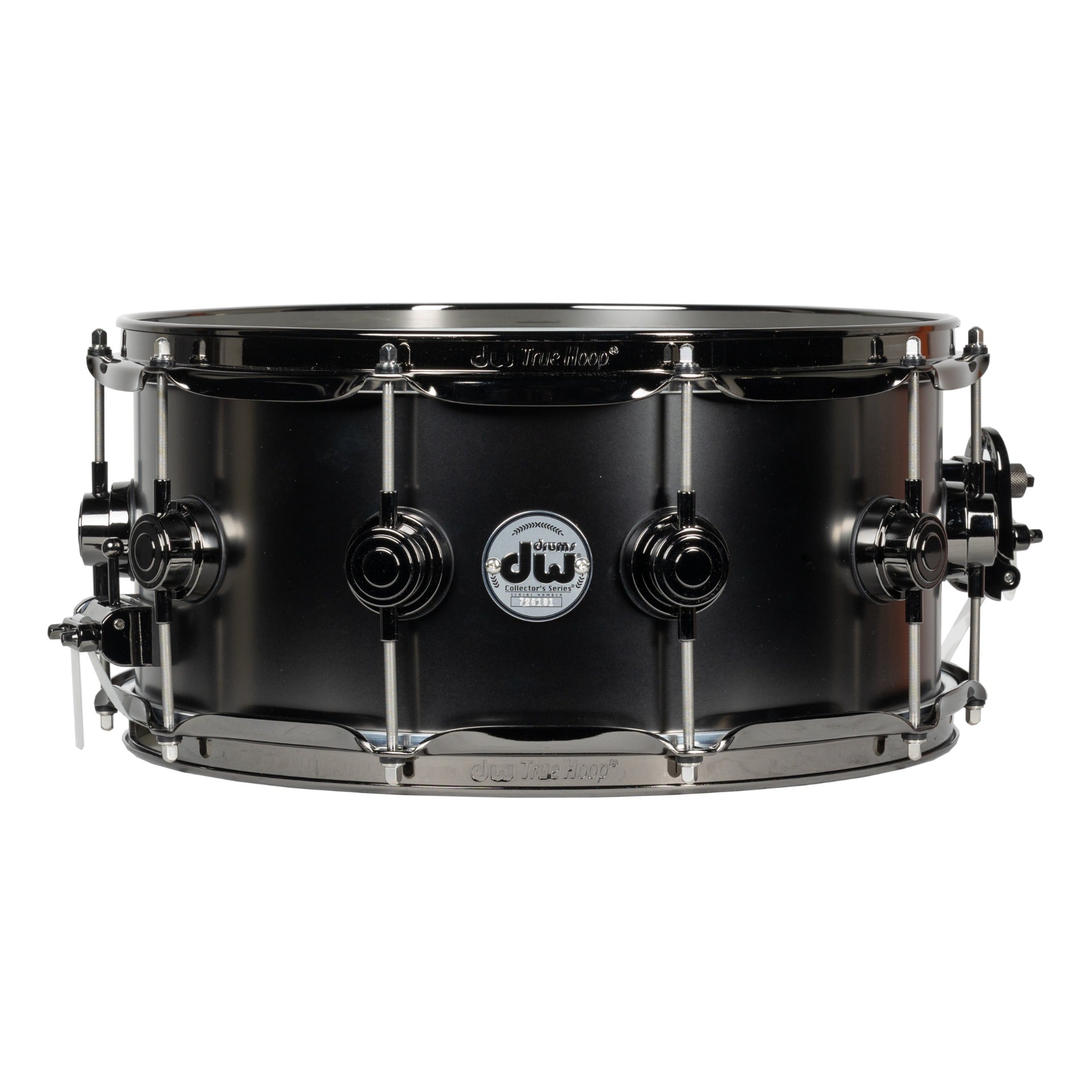 Drum Workshop Collectors Series 6.5x14 Snare Drum -Satin Black Nickel over  Brass