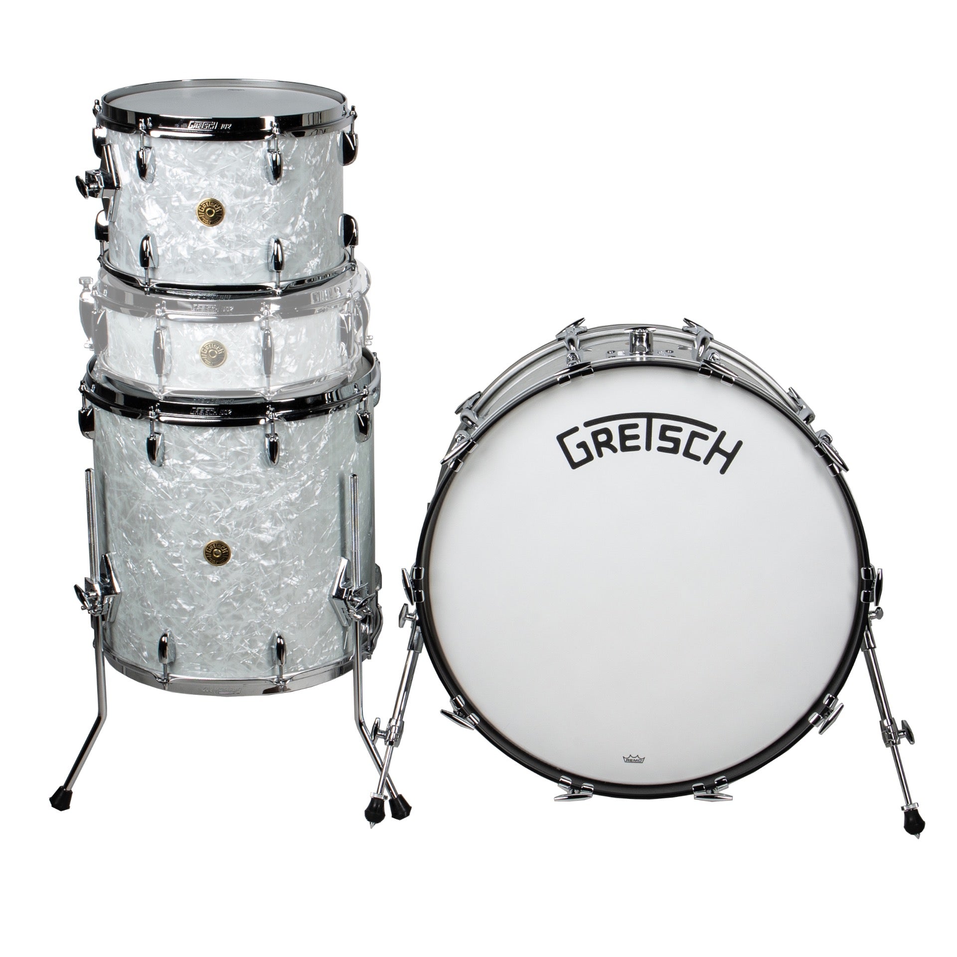 Gretsch Broadkaster Series 3-delt trommeGretsch Broadkaster Series 3-delt tromme  