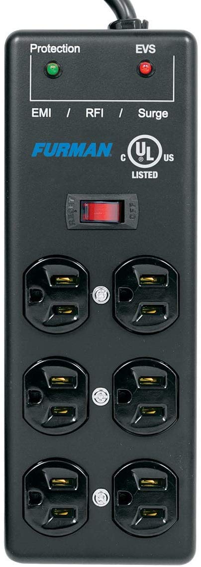 Furman SS-6B-PRO 6-Outlet Surge Protector -15'