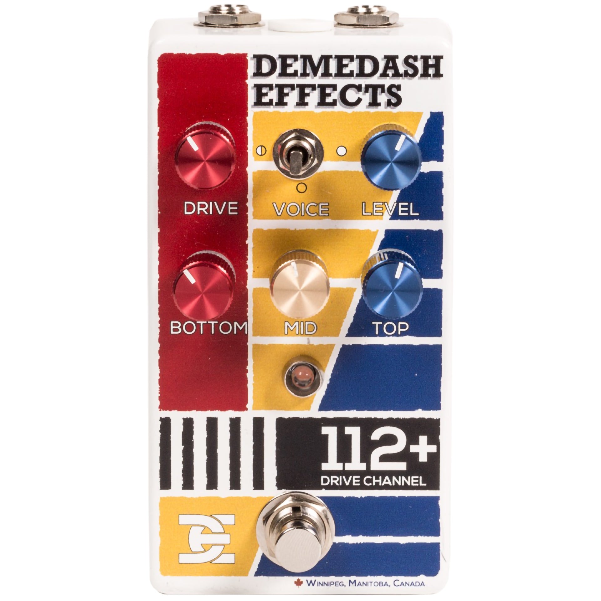 Demedash Effects 112+ Drive Channel Preamp Distortion Pedal