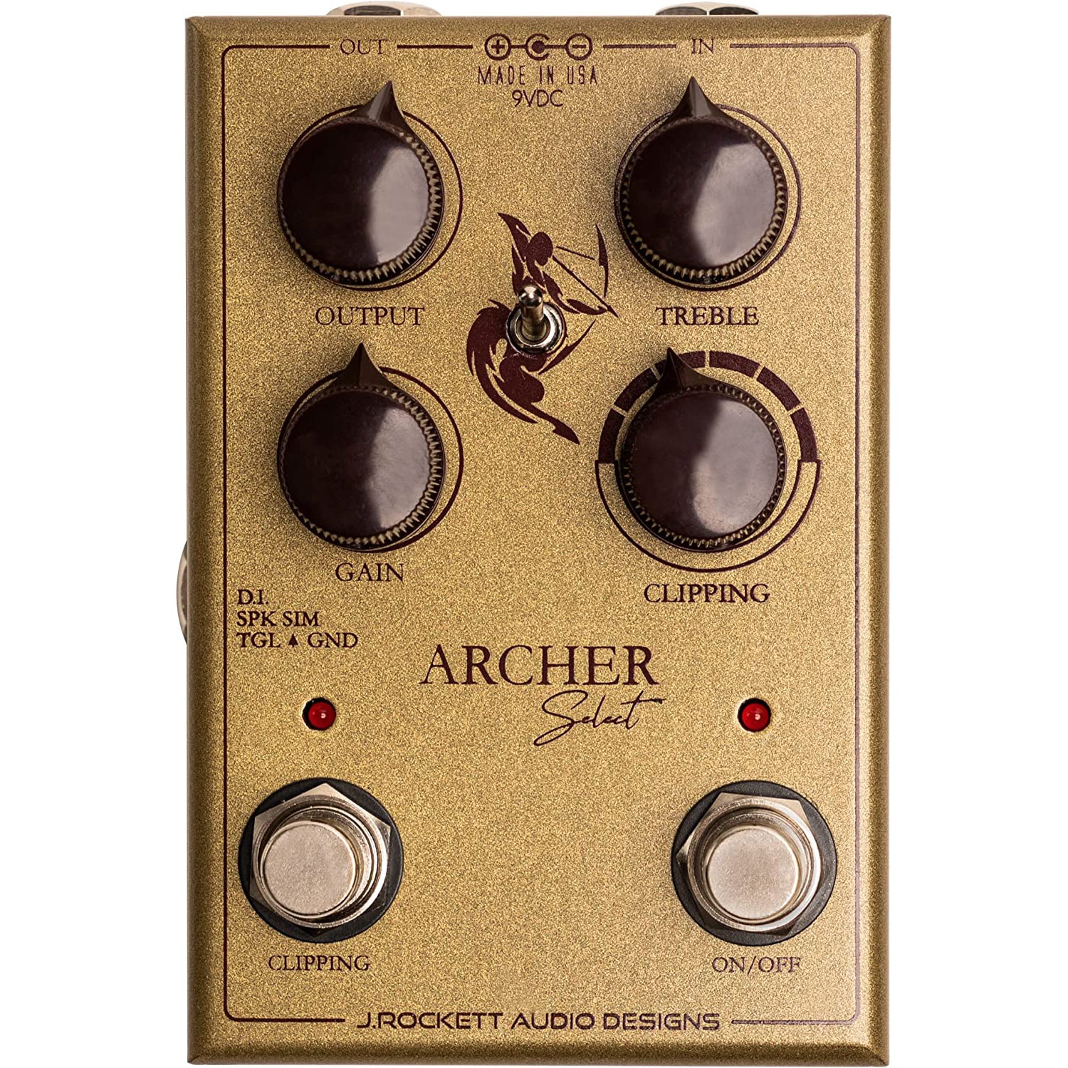 J. Rockett Audio Designs Archer Select Boost/Overdrive Pedal