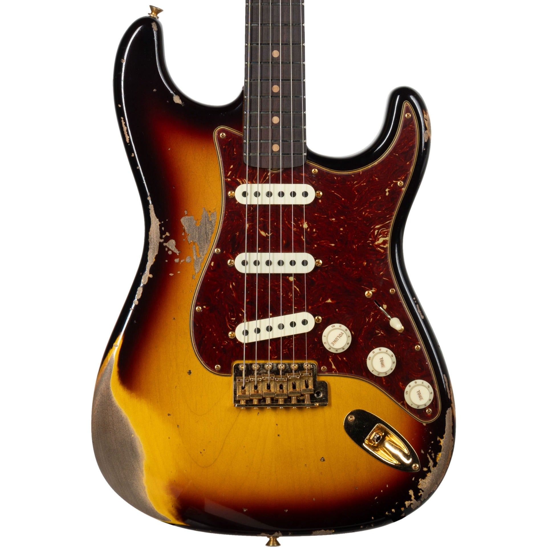 Fender stratocaster on sale sunburst relic