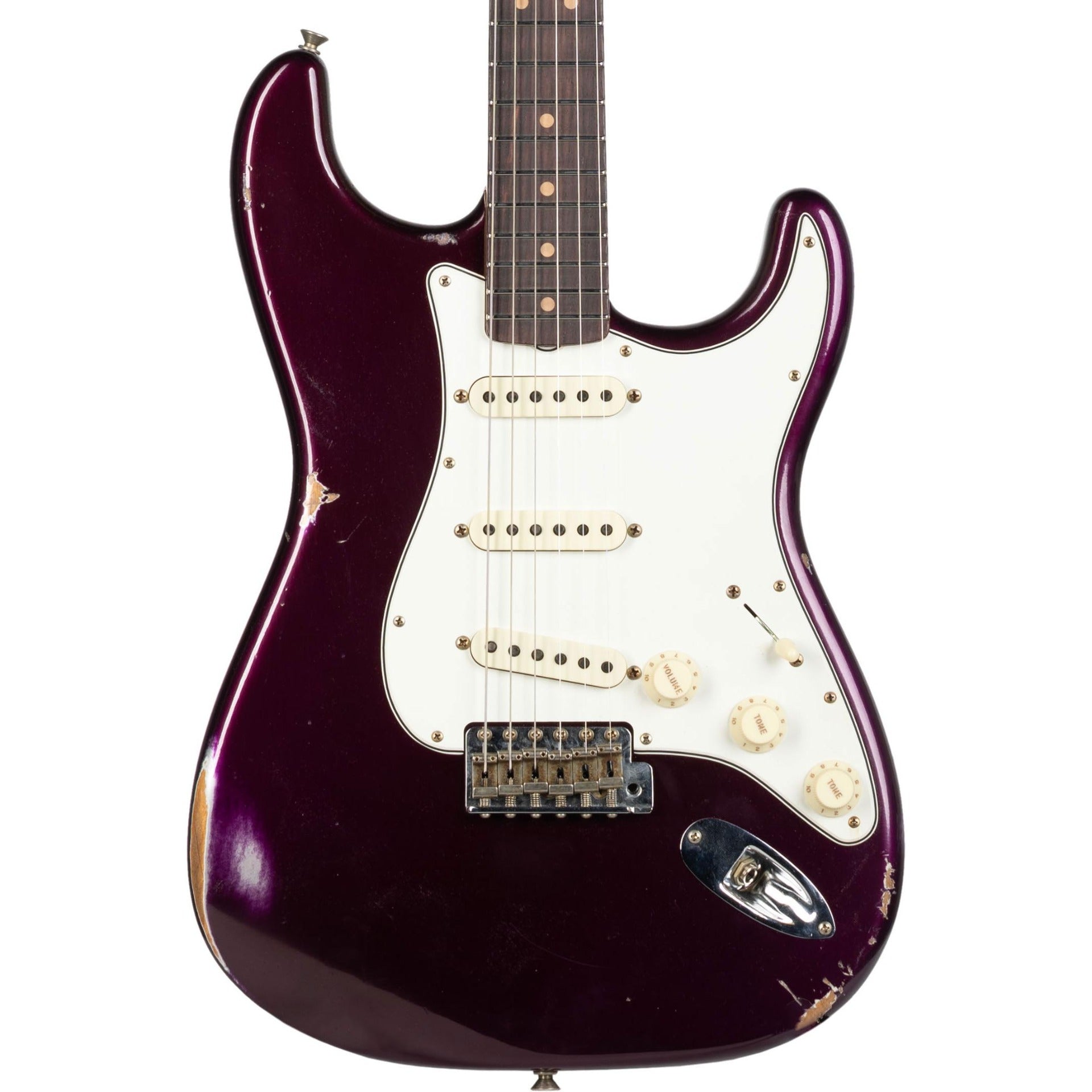 Purple deals fender stratocaster