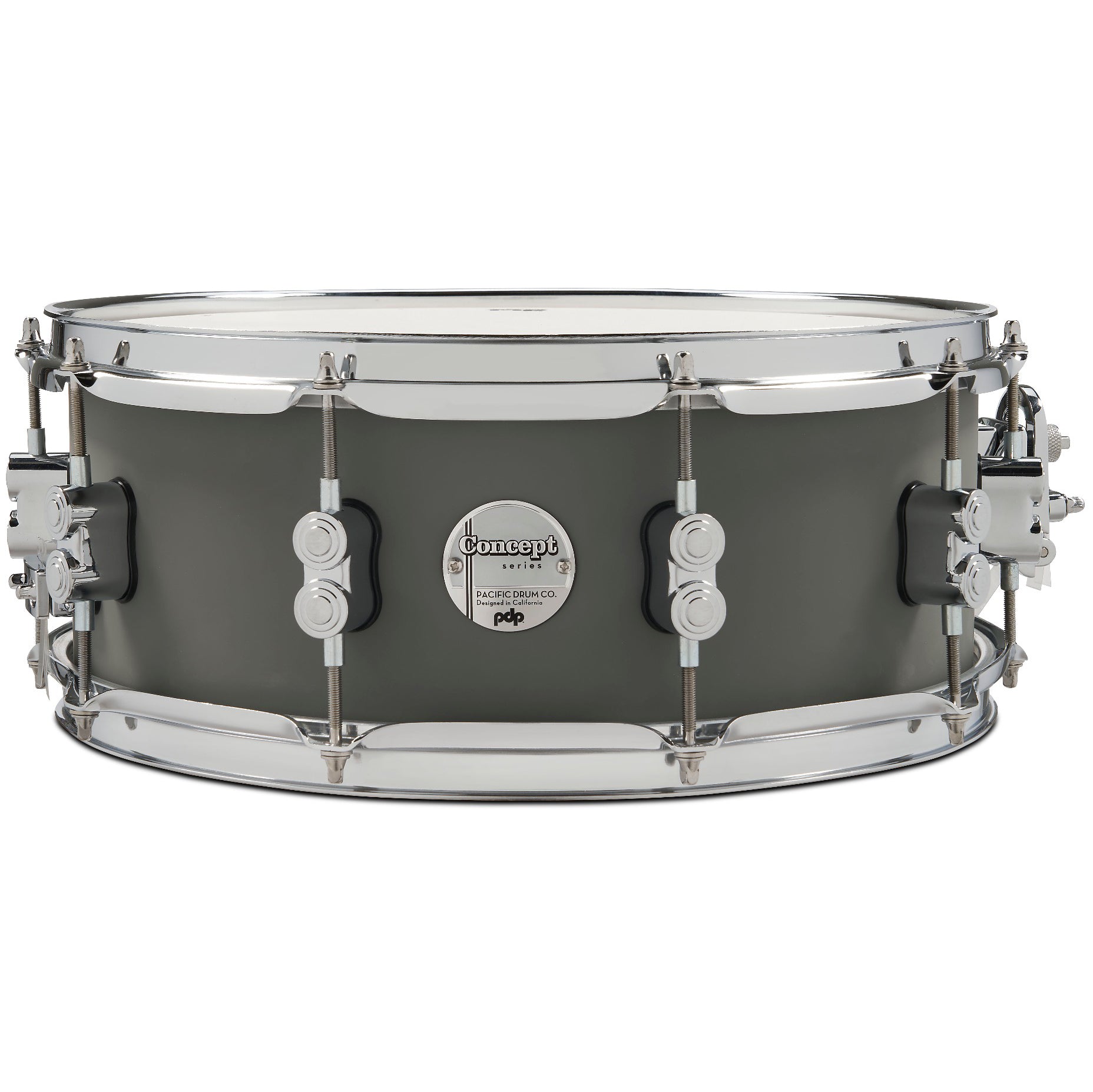 Pacific Drums & Percussion Concept Series 5.5x14 Snare Drum - Satin Pewter