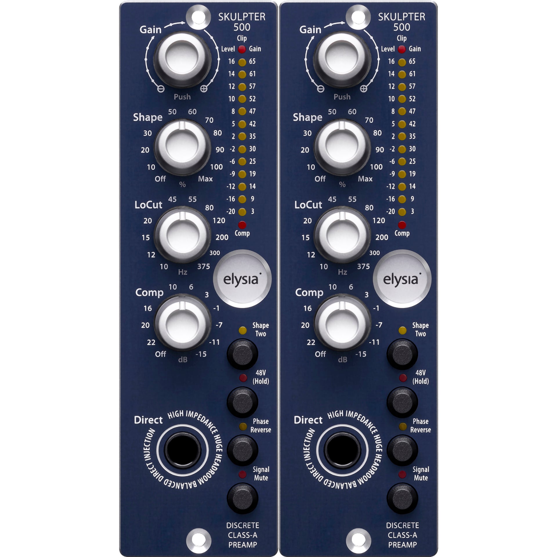 Elysia Skulpter² Qube 500-Series Preamp