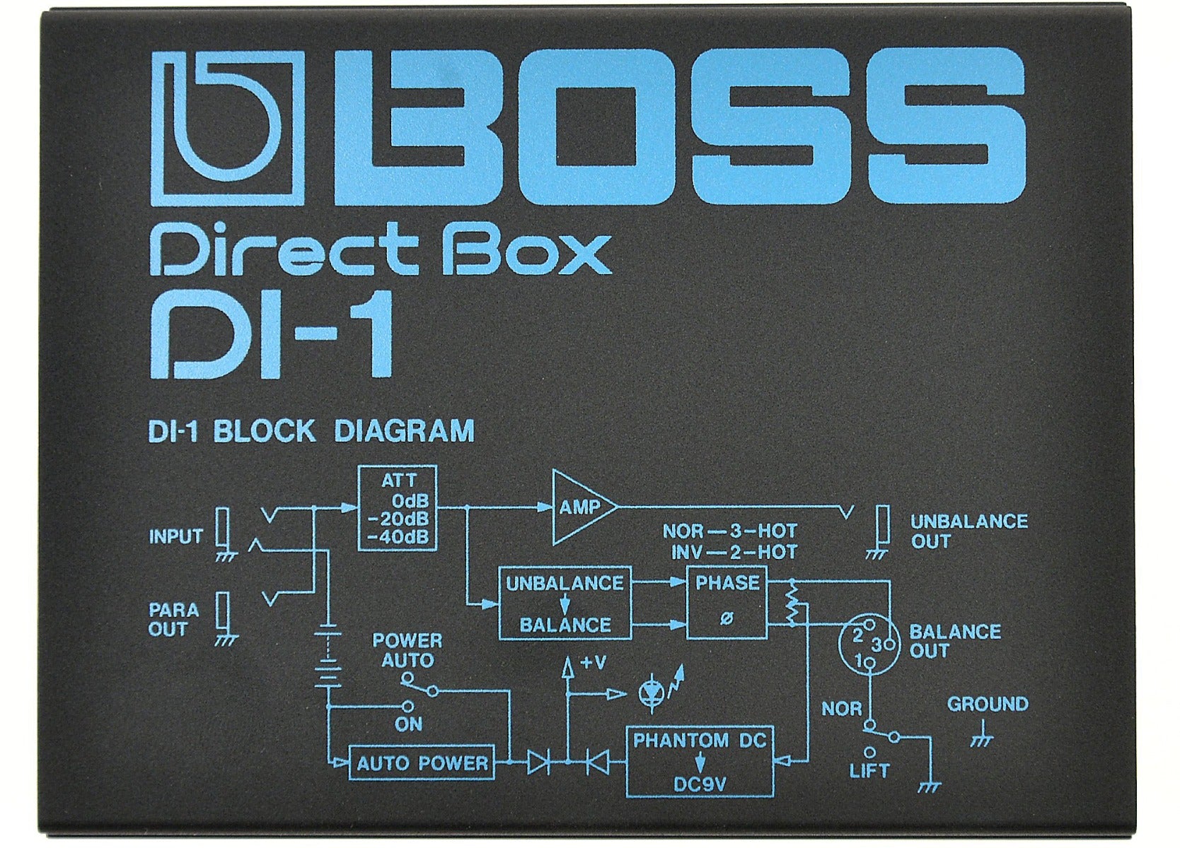 Boss DI-1 Direct Box – Alto Music