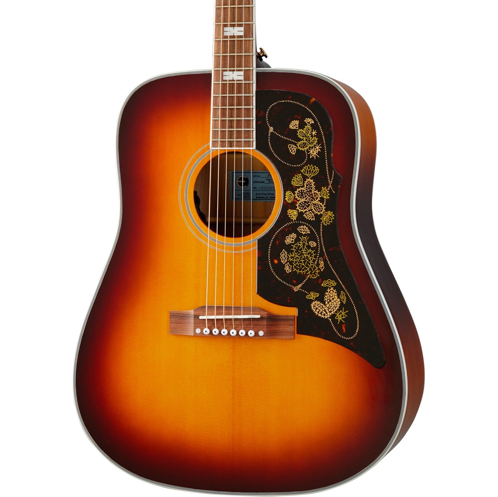 Epiphone Masterbuilt Frontier Acoustic Electric Guitar in Frontier Iced Tea