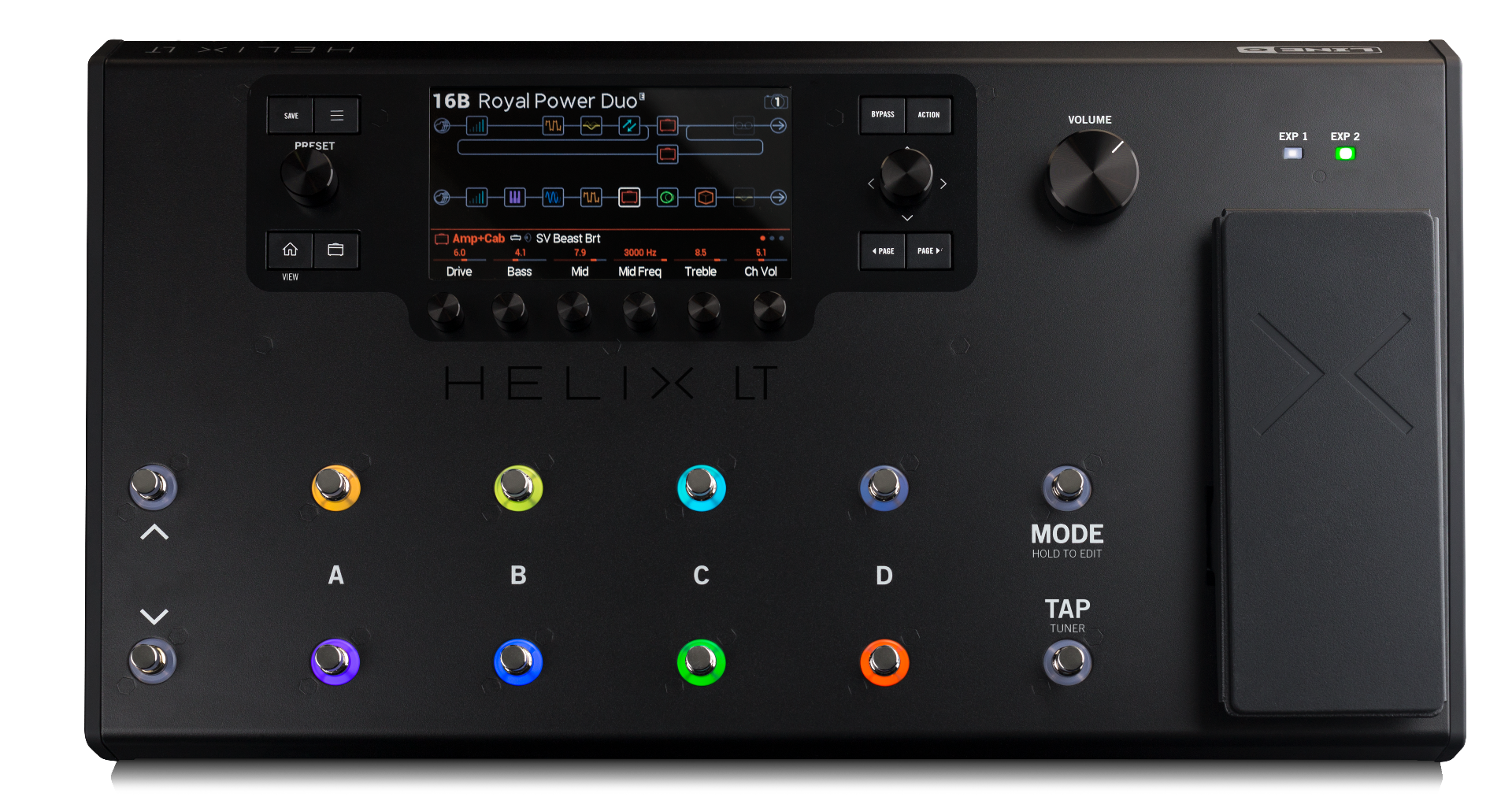 Line 6 Helix LT Multi Effects Guitar Processor – Alto Music