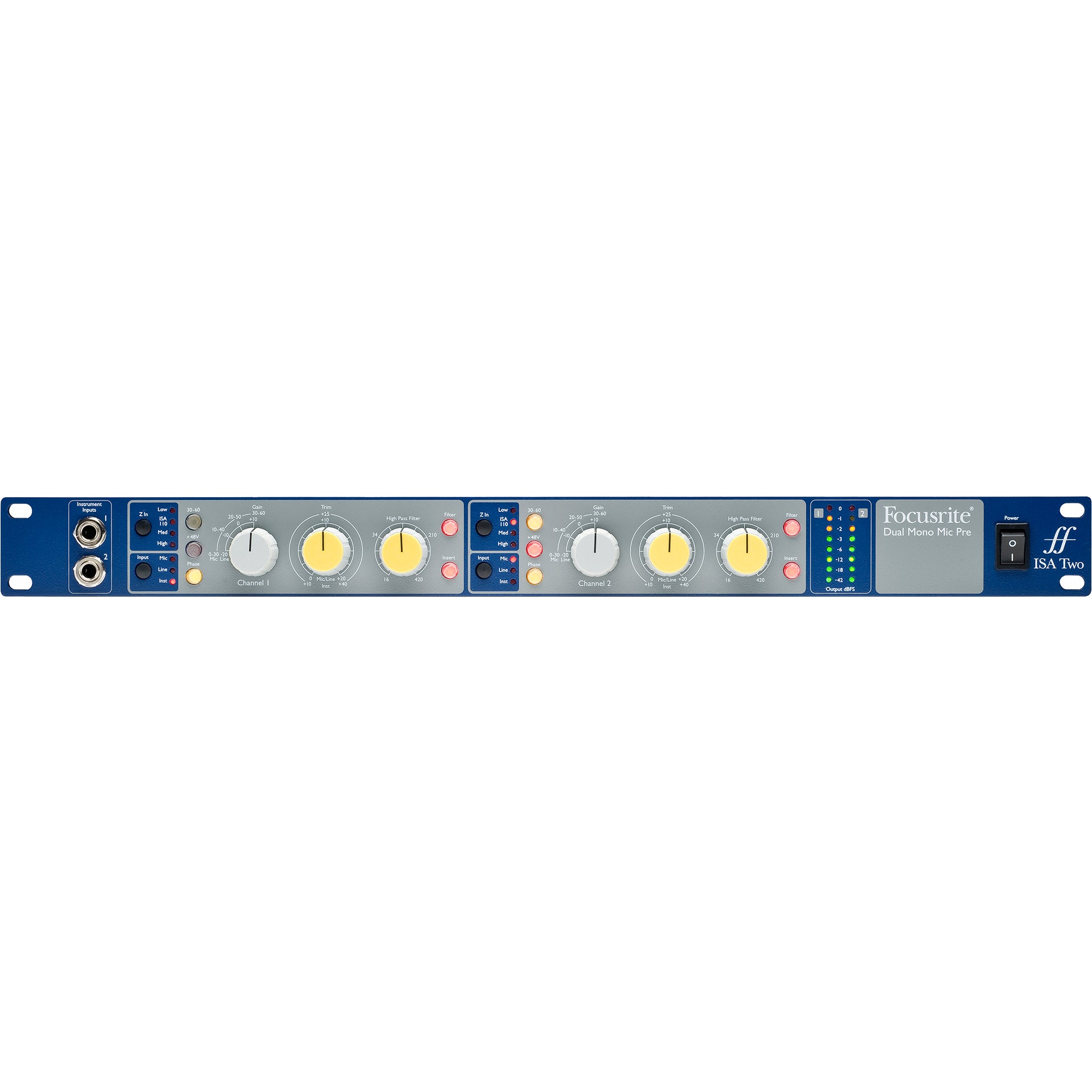 Focusrite ISA Two Focusrite ISA Two Classic Dual Mono Transformer