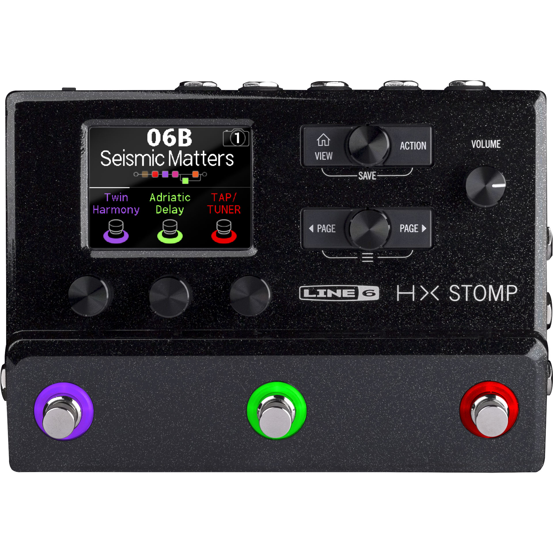 Line 6 HX Stomp Guitar Multi-Effects Floor Processor Pedal