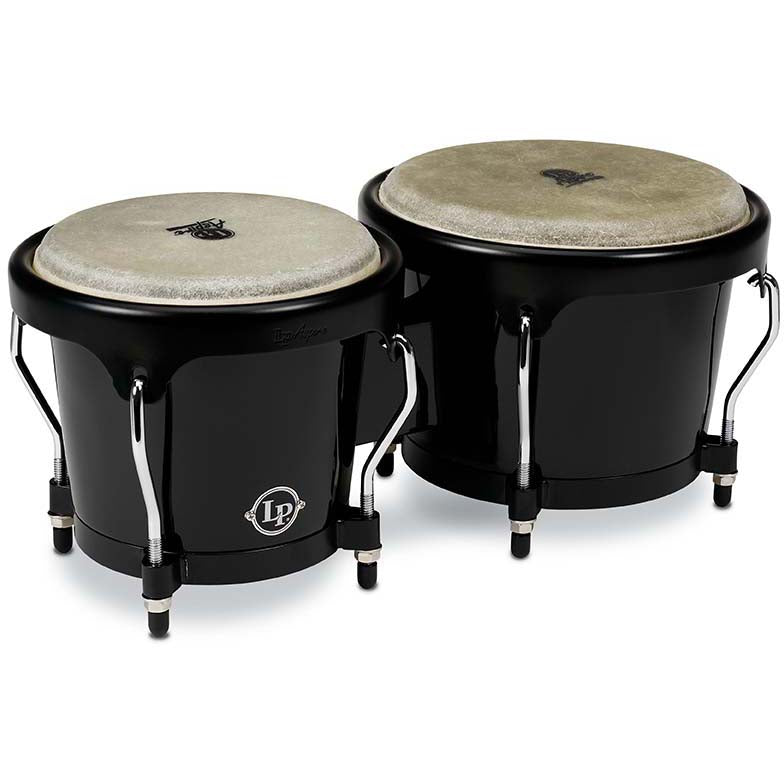 Latin Percussion Aspire Fiberglass Bongos - Black – Alto Music