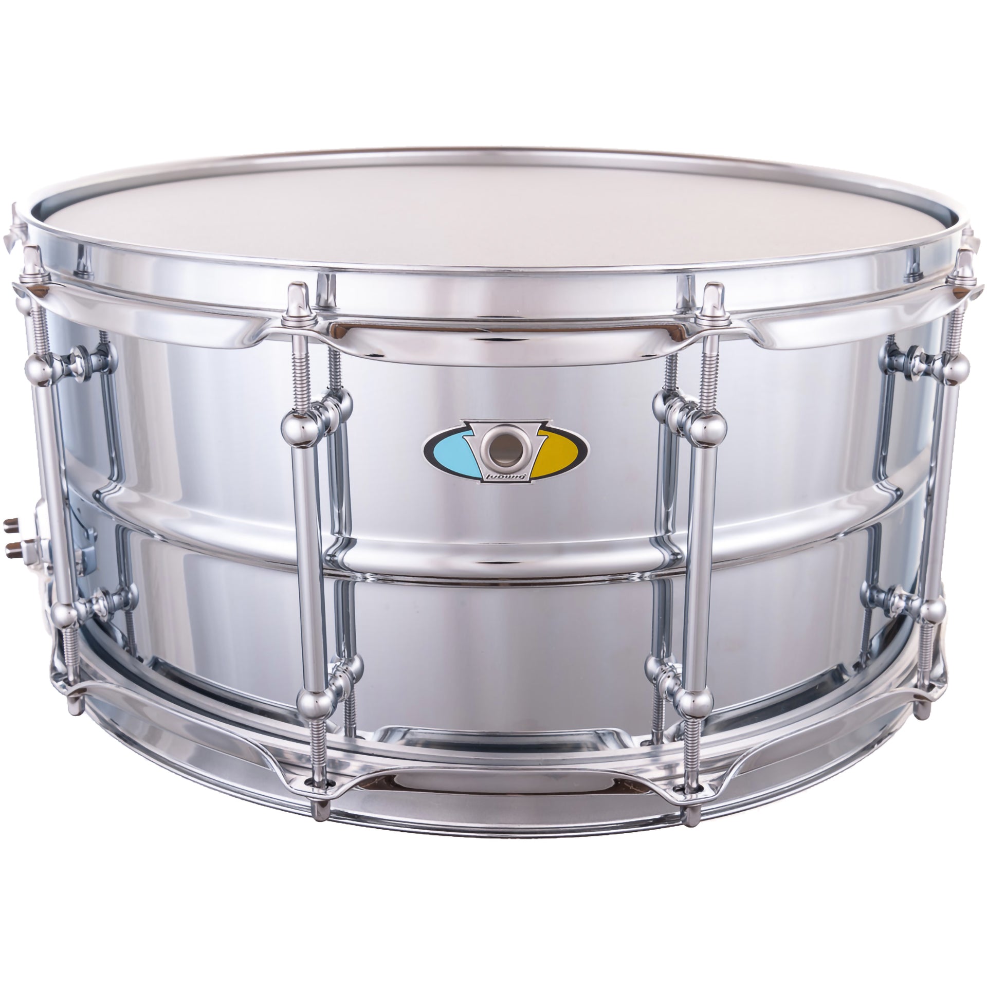 Ludwig Supralite 6.5x14” - Steel Snare Drum – Alto Music