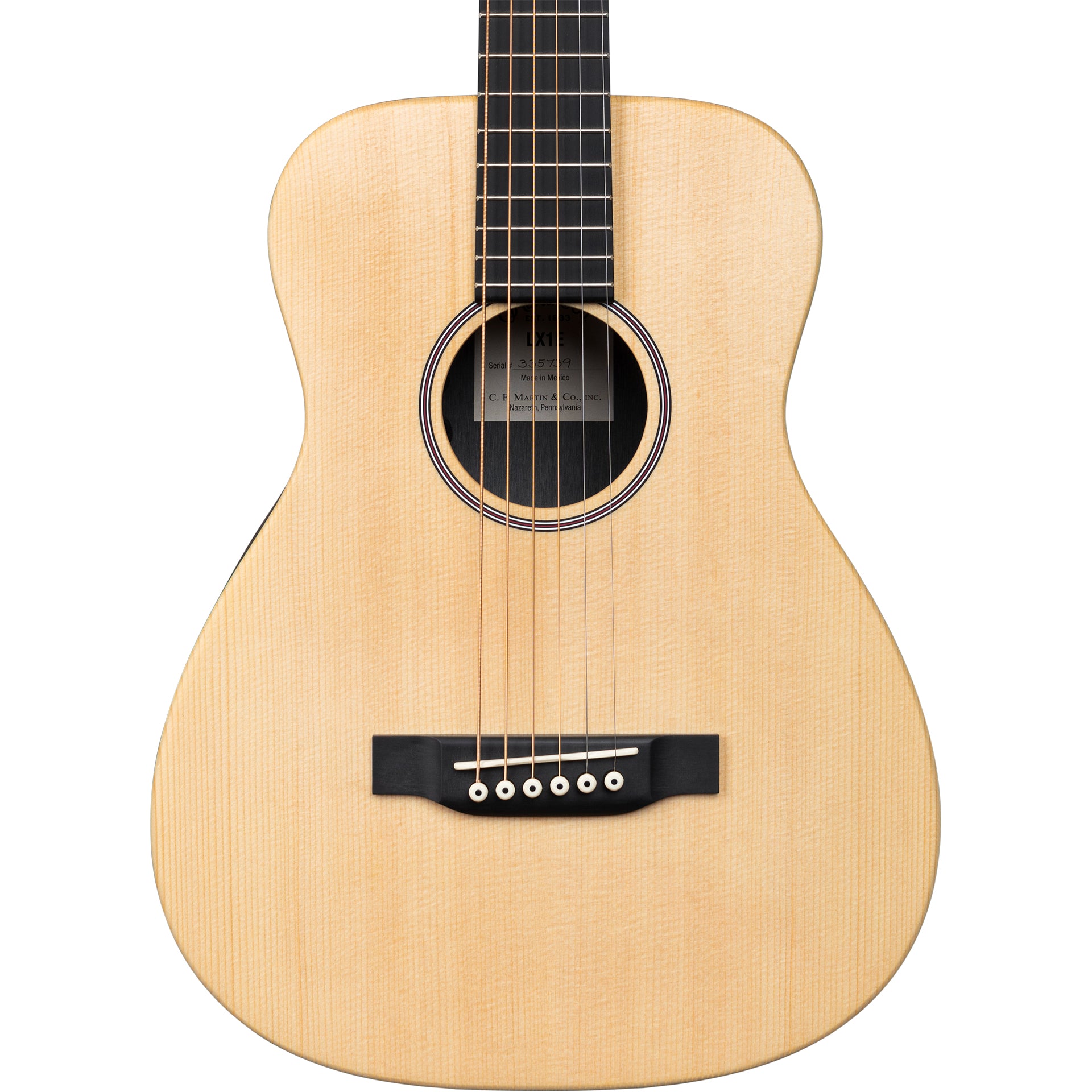 Martin LX1E Little Martin with Electronics with Gig Bag – Alto Music