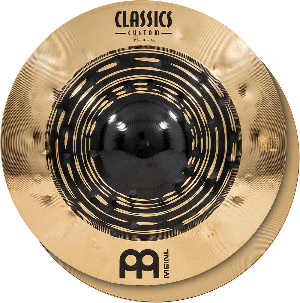 Meinl 15” Classics Custom Dual Hi-Hat Cymbals – Alto Music