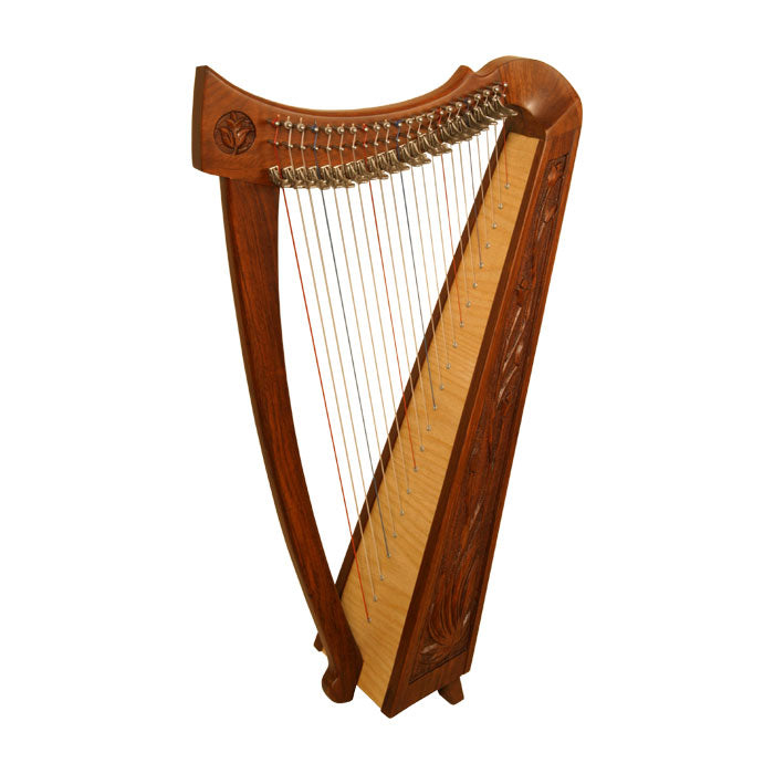 Mid East HBLAZT Rooseback Balladeer Celtic Harp 22 Strings – Alto