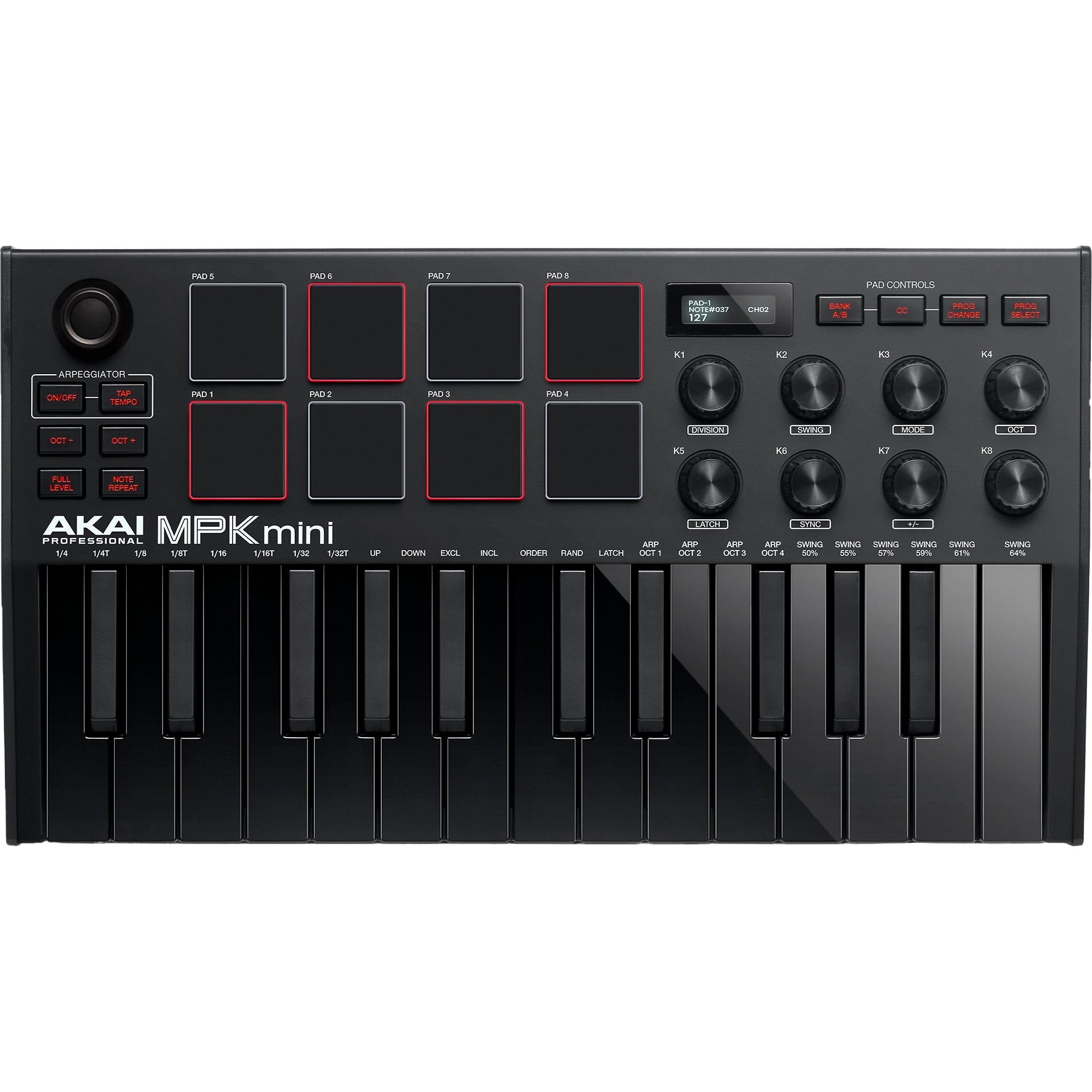 Akai MPK Mini MK3 Keyboard Controller, Black – Alto Music