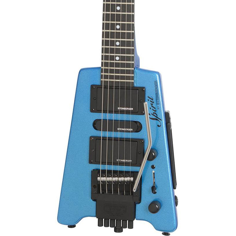 Steinberger Spirit GT-PRO Deluxe Electric Guitar in Frost Blue w