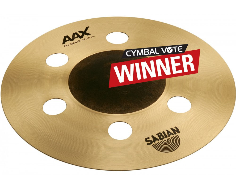 Sabian 10” AAX Air Splash Cymbal – Alto Music