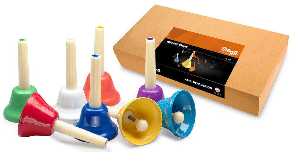 Tuned handbells best sale