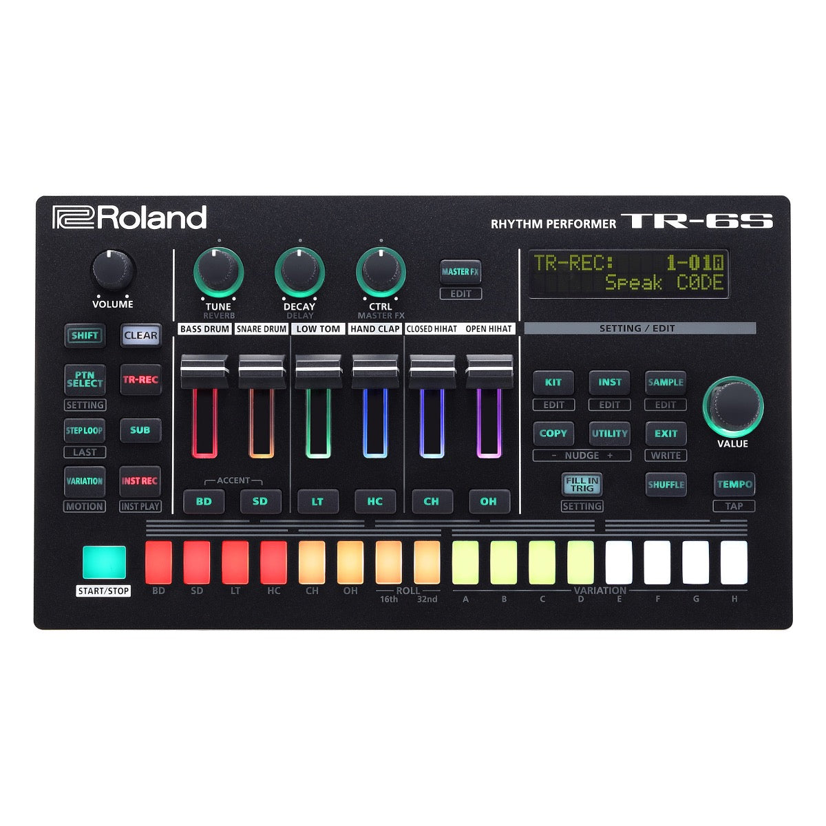 Roland TR-6S AIRA Rhythm Performer w/ ACB, Sample Playback and FM Synthesis