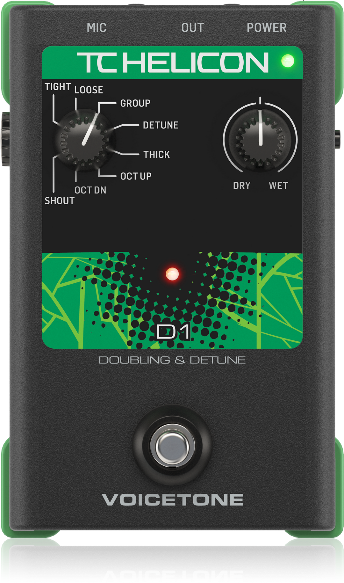 TC Helicon Voicetone D1 Doubling and Detune Pedal – Alto Music