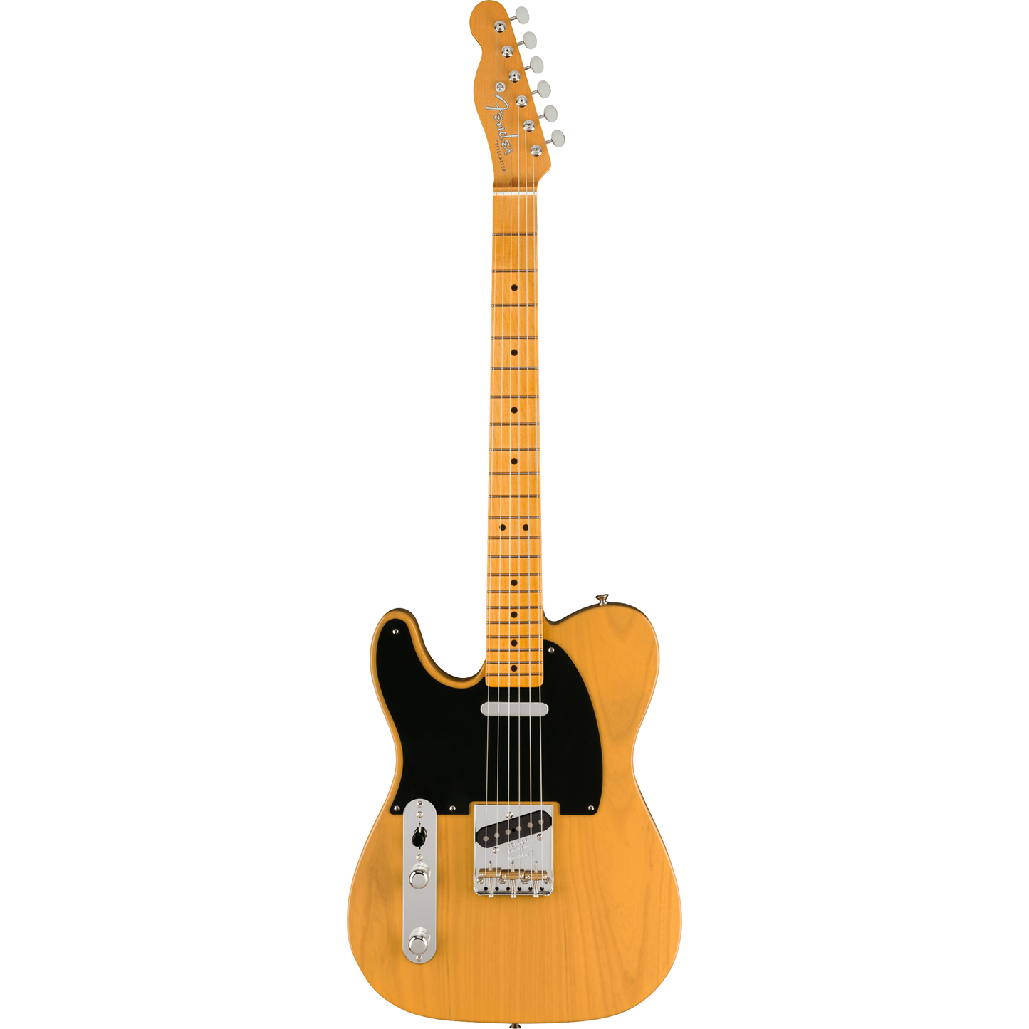 Fender American Vintage II 1951 Telecaster® Left-Hand Electric Guitar, Butterscotch Blonde