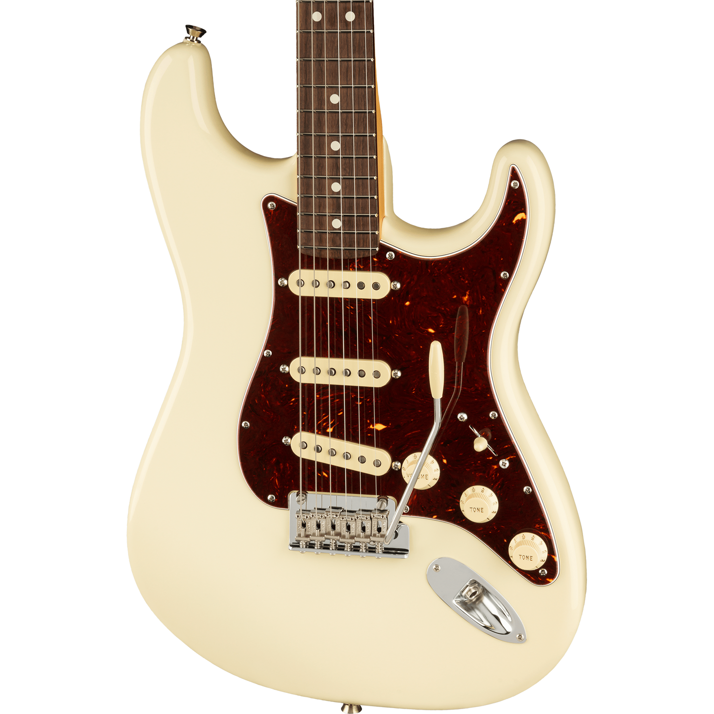 Fender American Professional II Stratocaster® Electric Guitar, Olympic White