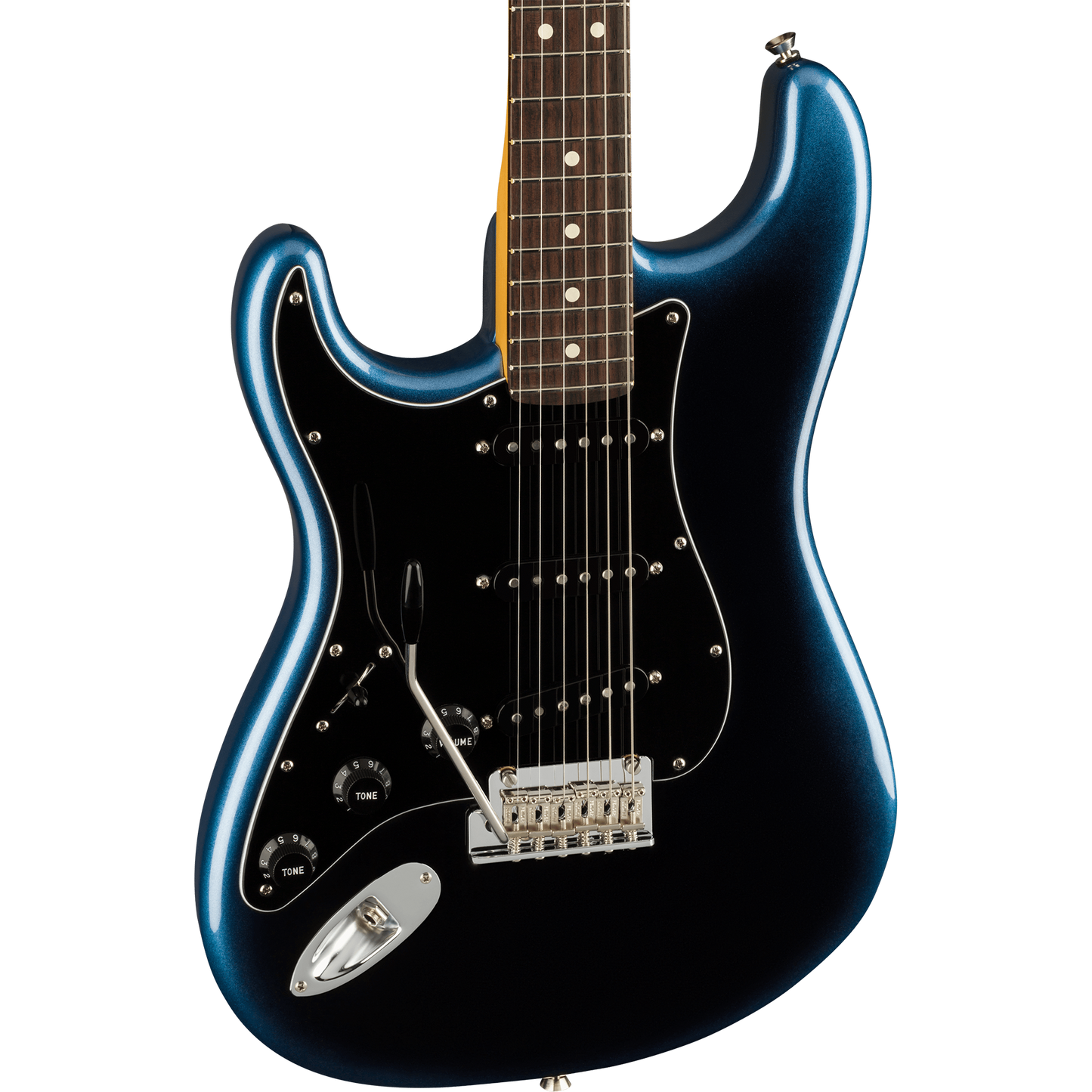 Fender American Professional II Stratocaster® Left-Hand Electric Guitar, Rosewood, Dark Night