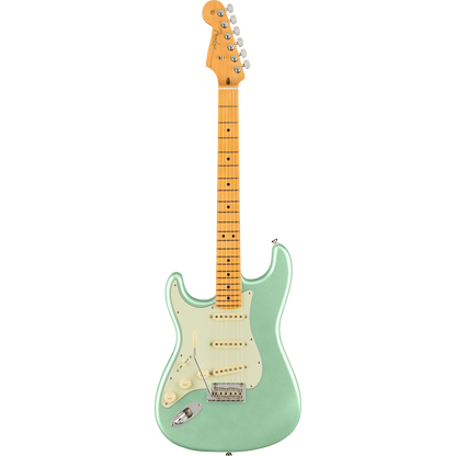 Fender American Professional II Stratocaster® Left-Hand Electric Guitar, Maple, Mystic Surf Green