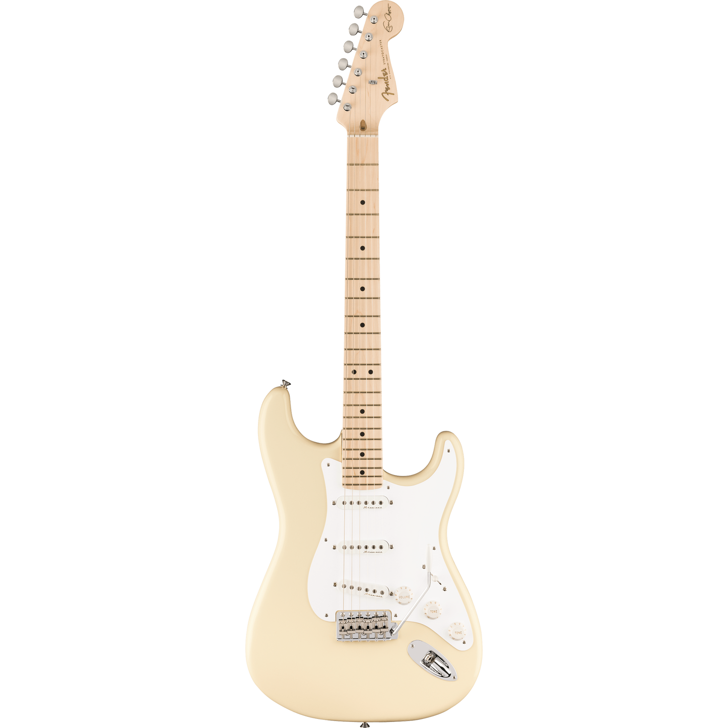 Fender Eric Clapton Stratocaster® Electric Guitar, Olympic White