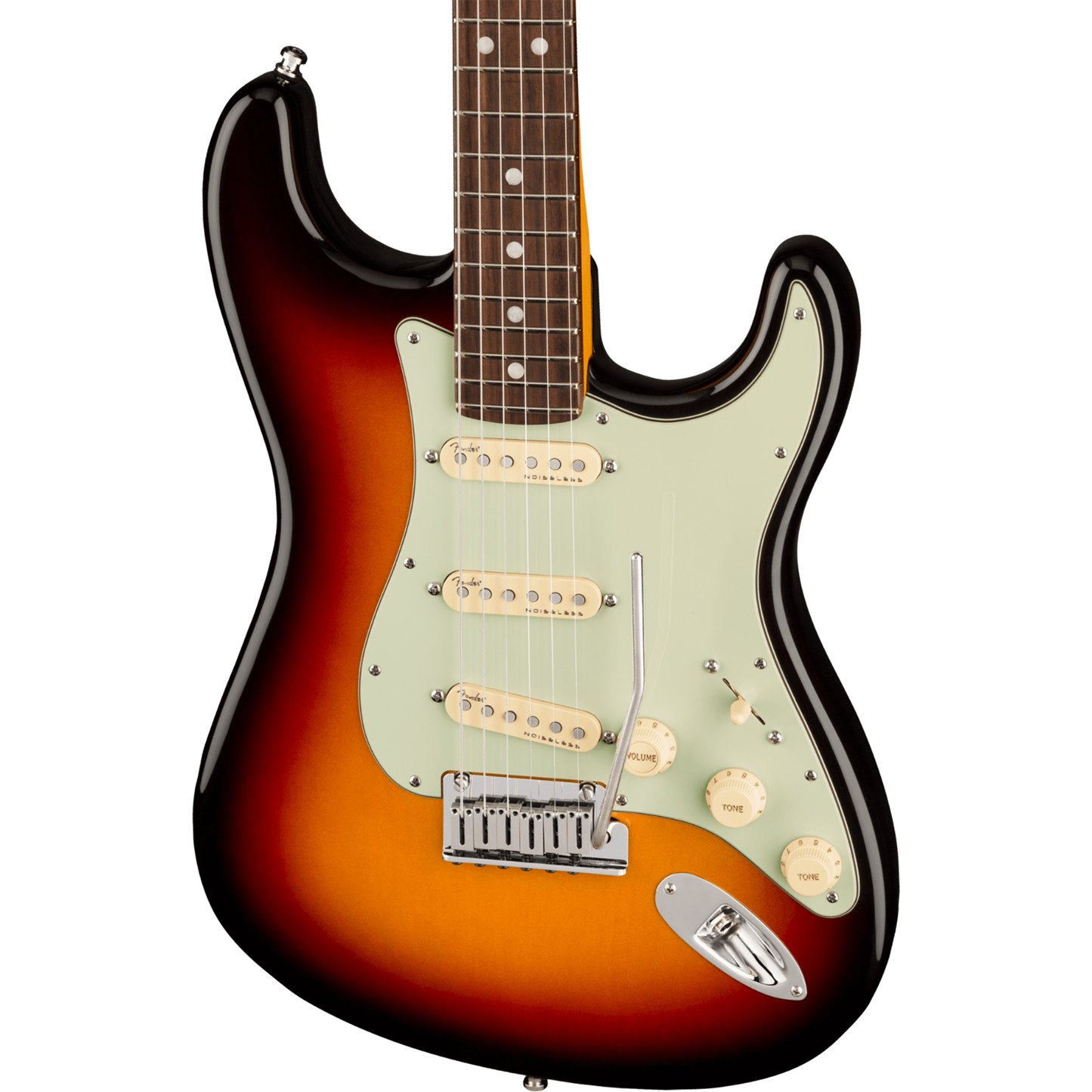 Fender American Ultra Stratocaster Electric Guitar, Ultraburst