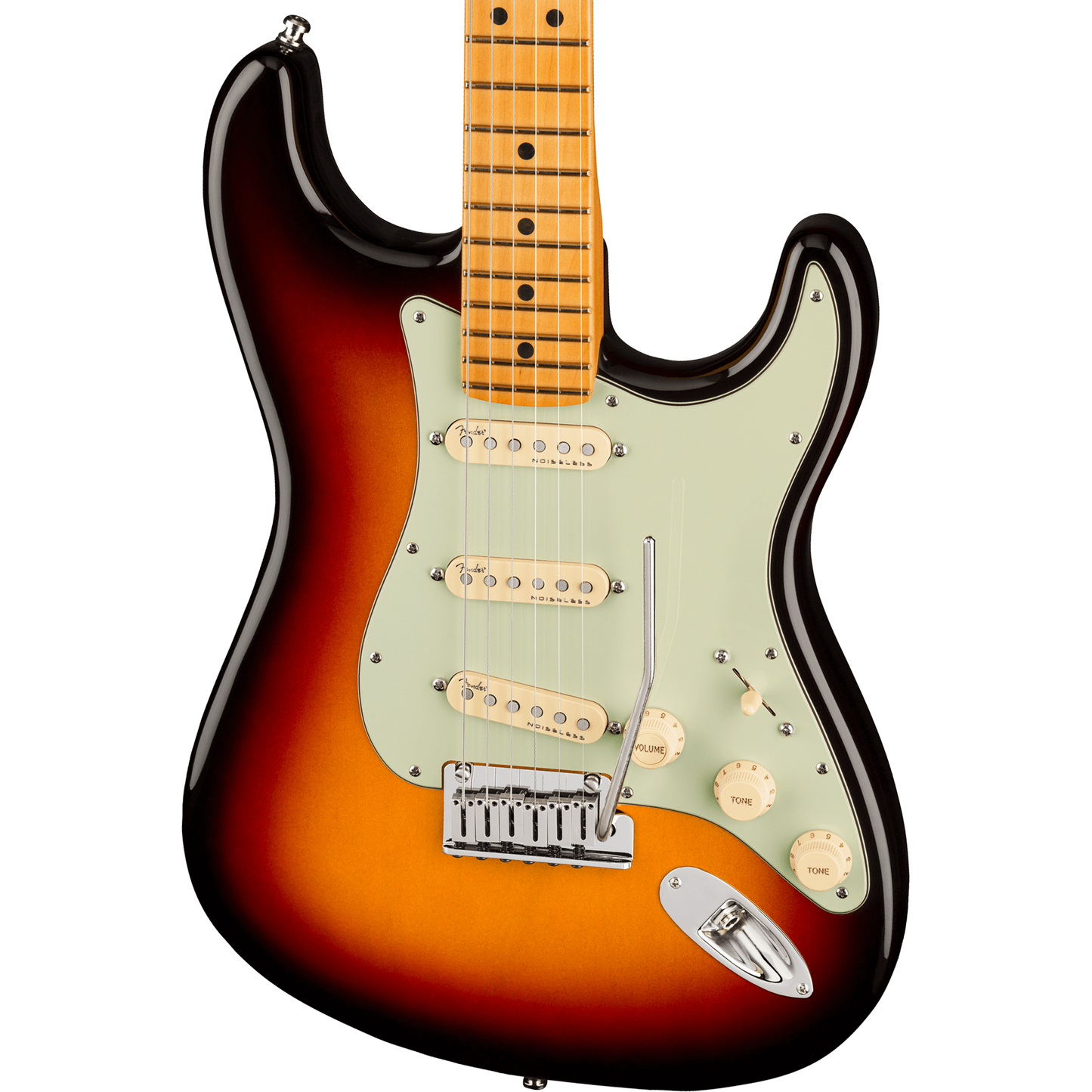 Fender American Ultra Stratocaster® Electric Guitar, Ultraburst