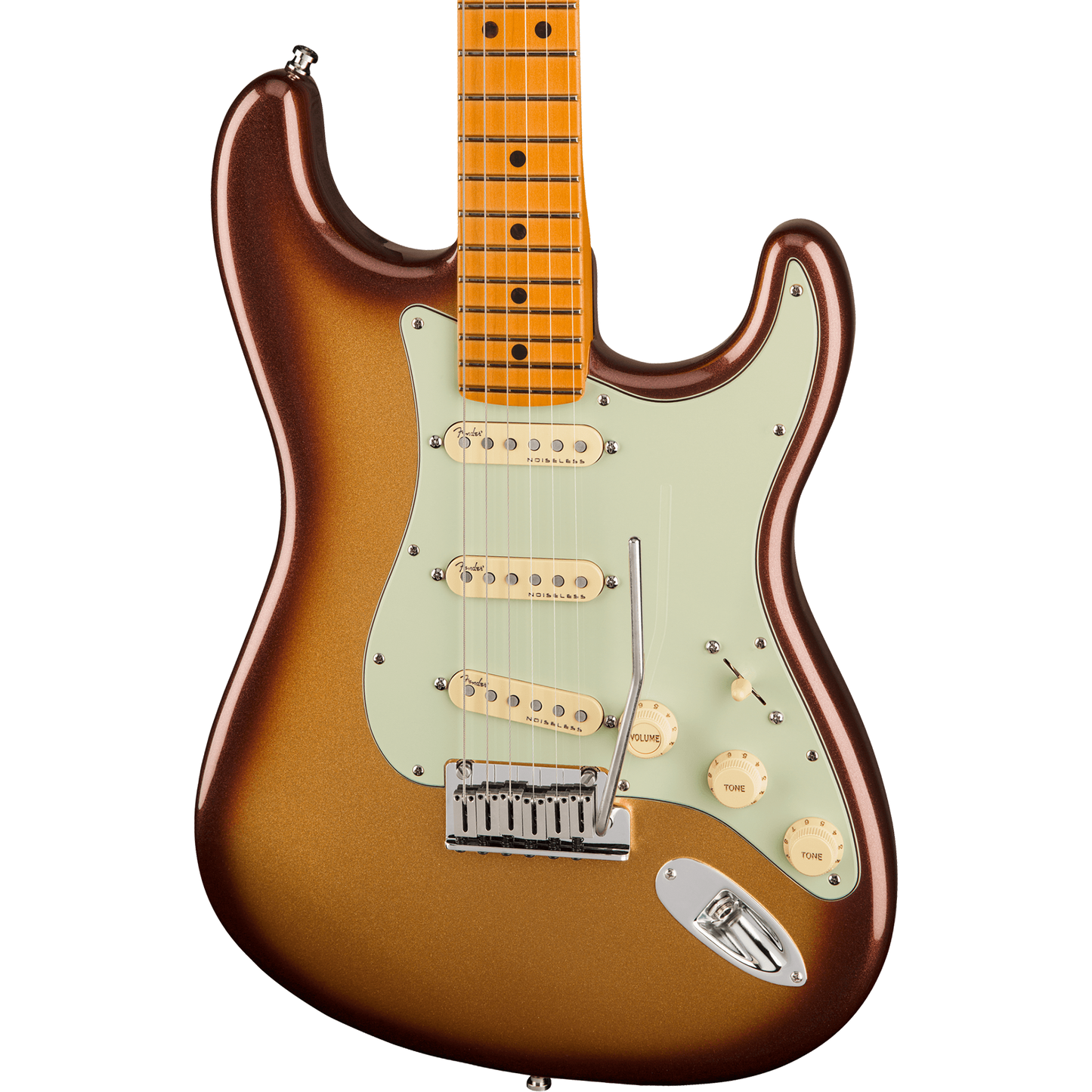 Fender American Ultra Stratocaster® Electric Guitar, Mocha Burst