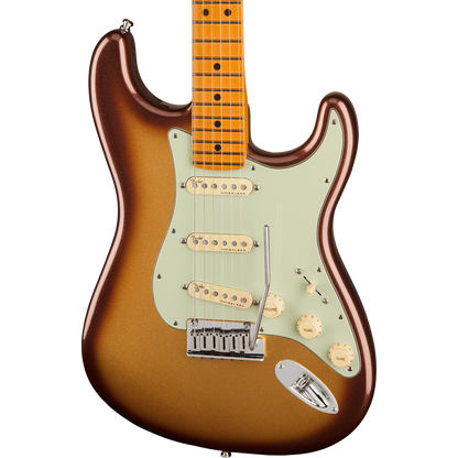 Fender American Ultra Stratocaster® Electric Guitar, Mocha Burst