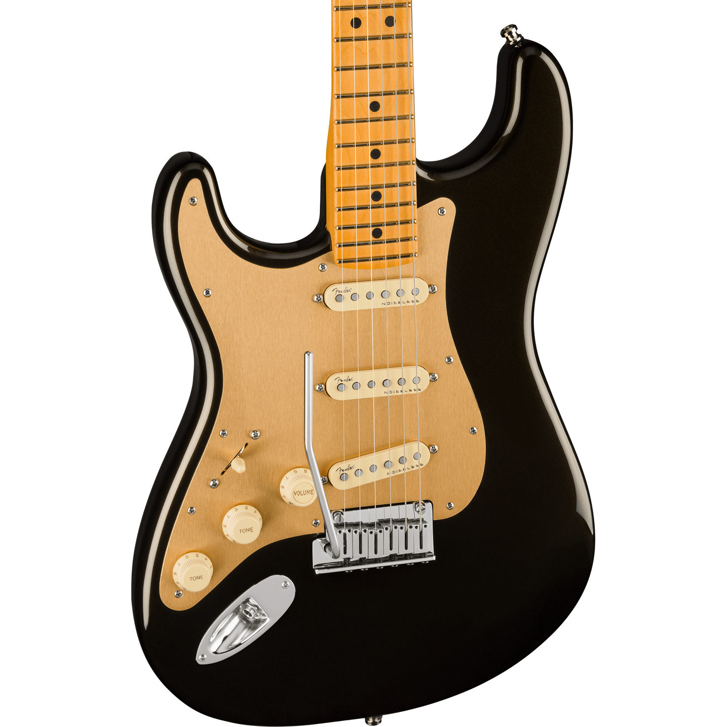 Fender American Ultra Stratocaster® Left-Hand Electric Guitar, Texas Tea