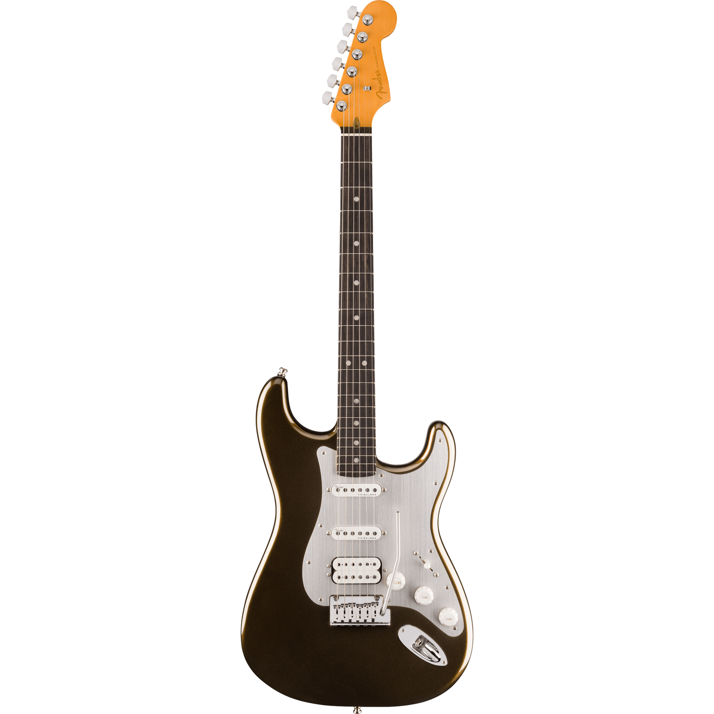 Fender American Ultra II Stratocaster HSS Electric Guitar - Texas Tea