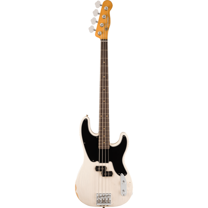 Fender Mike Dirnt Road Worn Precision Bass - Rosewood Fingerboard, White Blonde