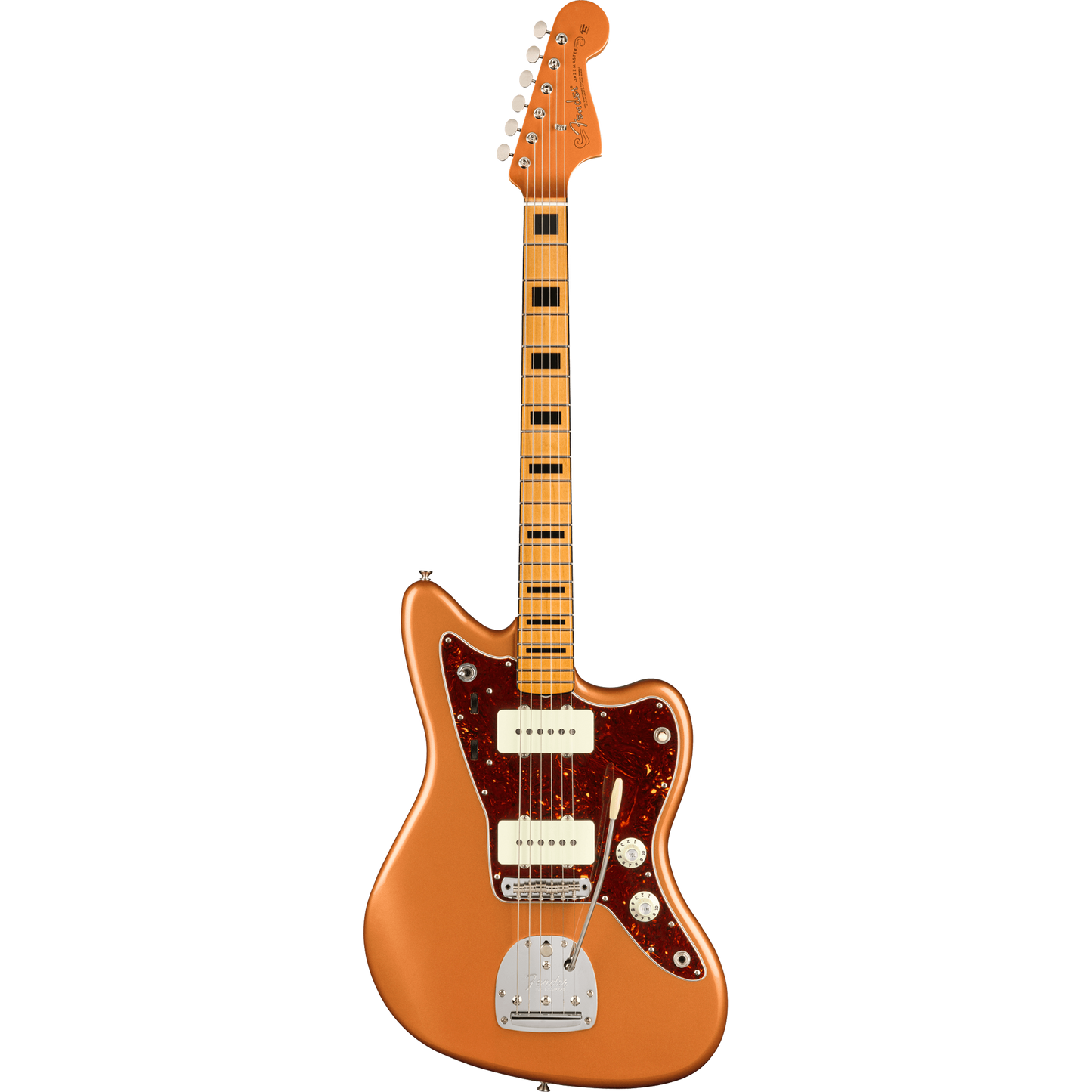 Fender Troy Van Leeuwen Jazzmaster® Electric Guitar, Bound Maple, Copper Age