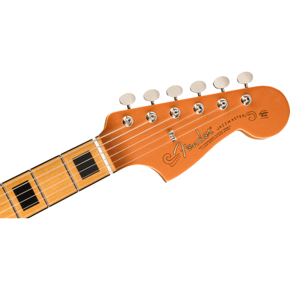 Fender Troy Van Leeuwen Jazzmaster® Electric Guitar, Bound Maple, Copper Age