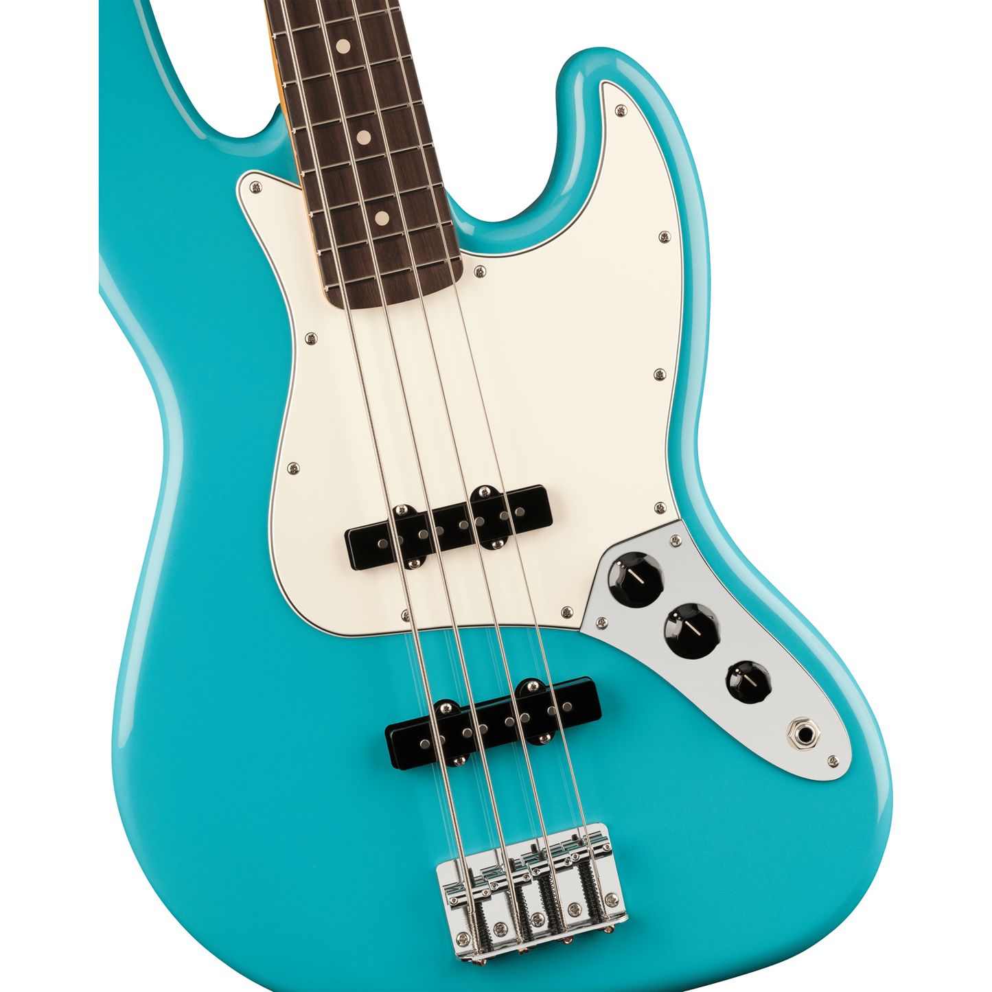 Fender Player II Jazz Bass - Rosewood Fingerboard, Aquatone Blue