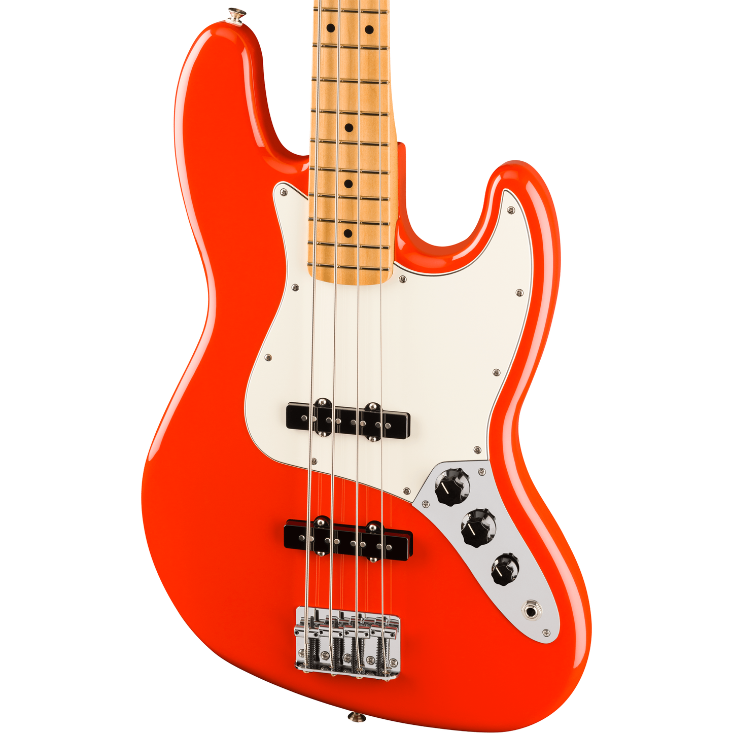 Fender Player II Jazz Bass - Maple Fingerboard, Coral Red