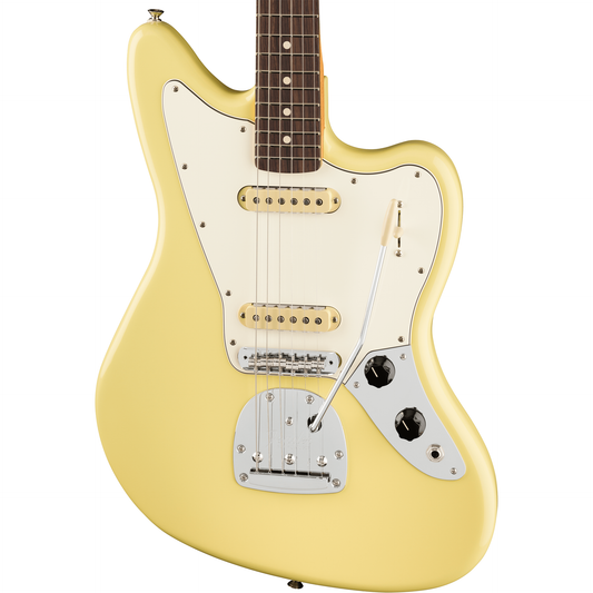 Fender Player II Jaguar Electric Guitar - Rosewood Fingerboard, Hialeah Yellow