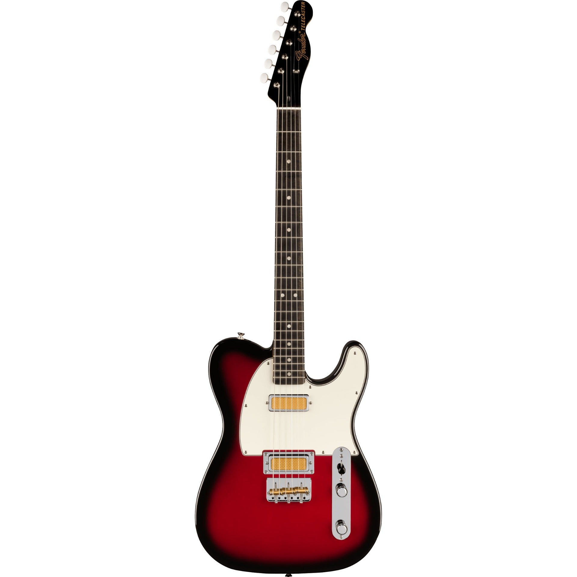 Fender Gold Foil Telecaster Electric Guitar in Candy Apple Burst