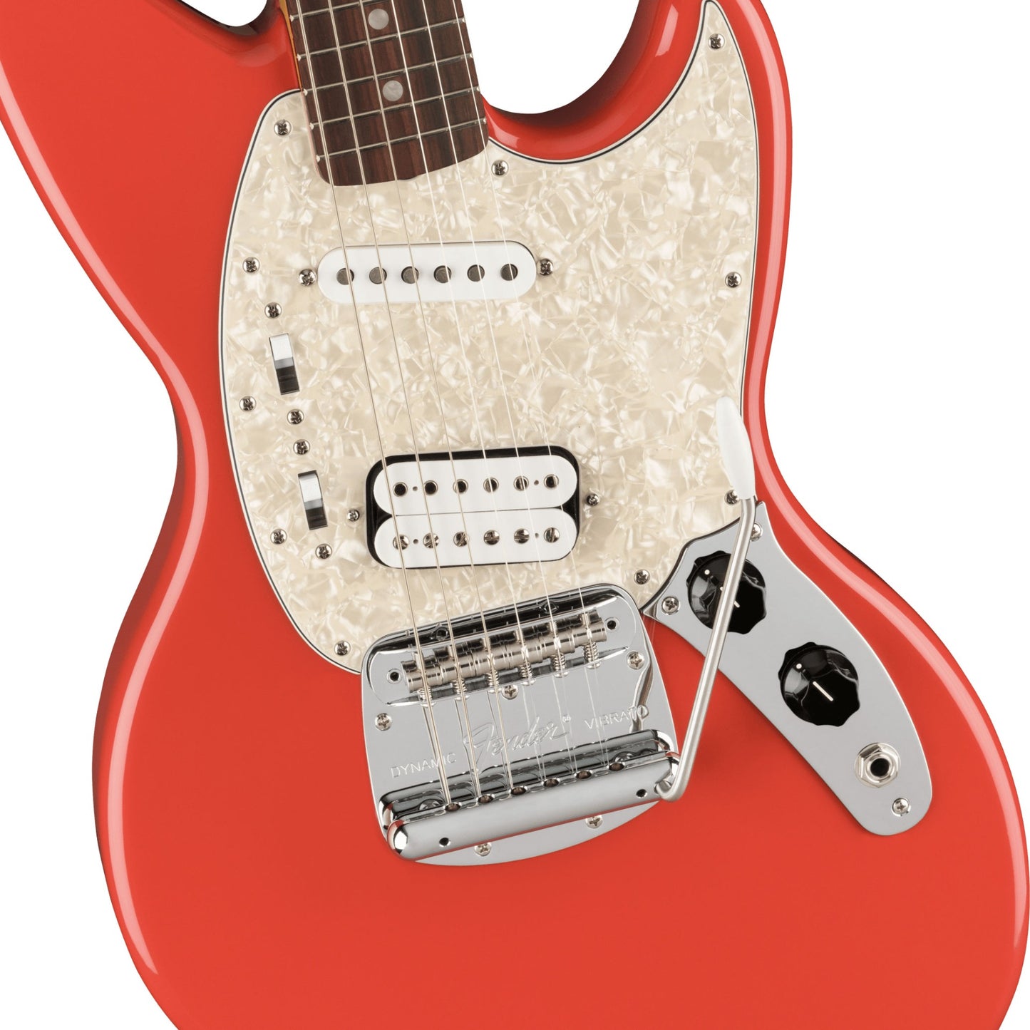 Fender Kurt Cobain Signature Jag-stang Electric Guitar in Fiesta Red